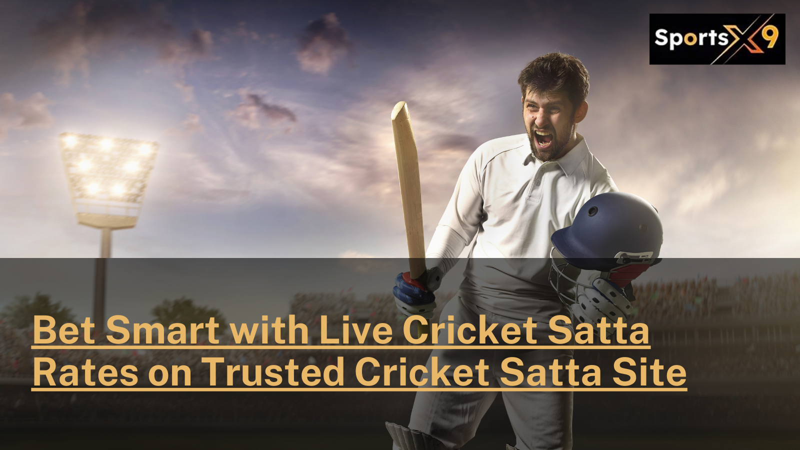 Bet Smart with Live Cricket Satta Rates on Trusted Cricket Satta Site