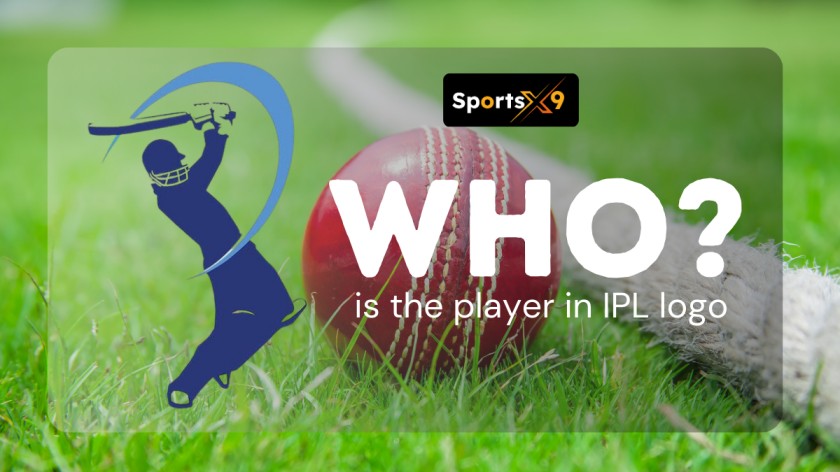 Player in the IPL logo