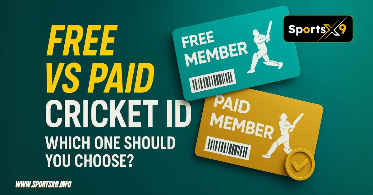 Free Vs Paid Cricket ID