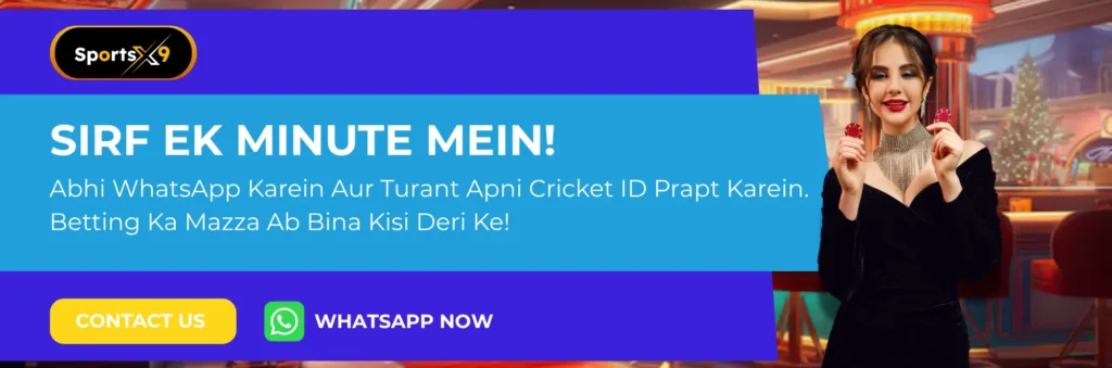 WhatsApp Sportsx9 Support Now For Online Cricket Betting ID